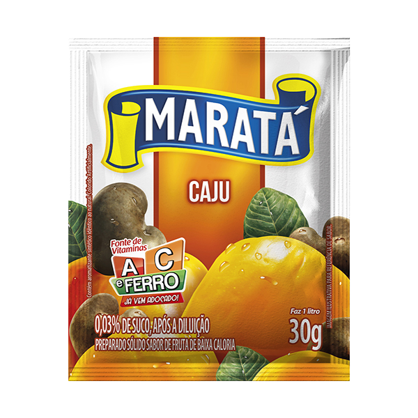 REFRESCO MARATA 25G CAJU