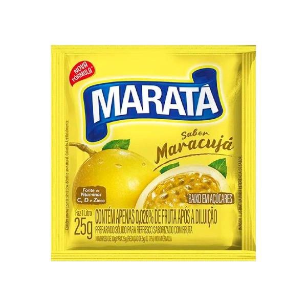 REFRESCO MARATA 25G MARACUJA