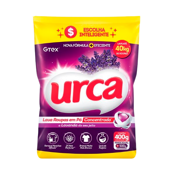 SAB EM PO URCA MAXX SCH 400G CONC LAVAND