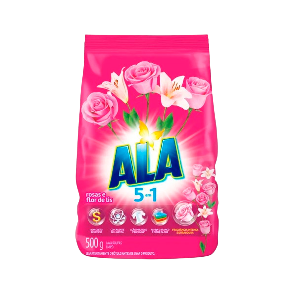SABAO EM PO ALA ROSAS /FLOR DE LIS 400G