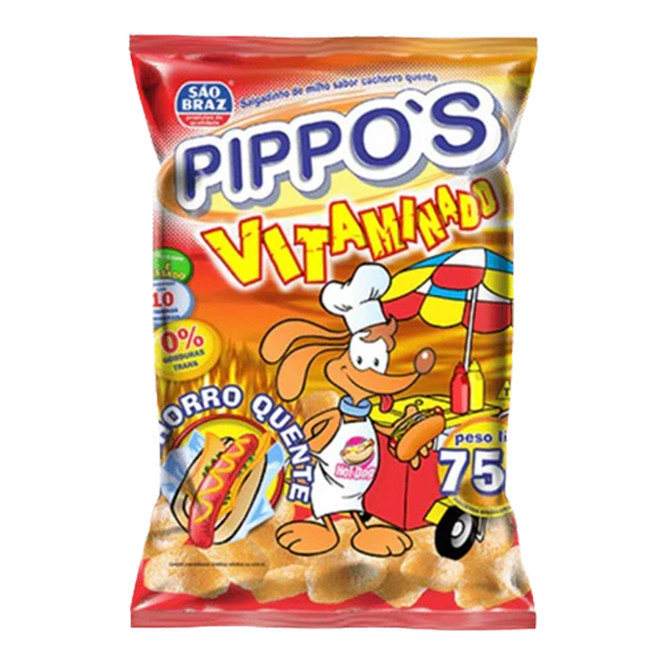 SALG.PIPPOS CACHORRO QUENTE 75G