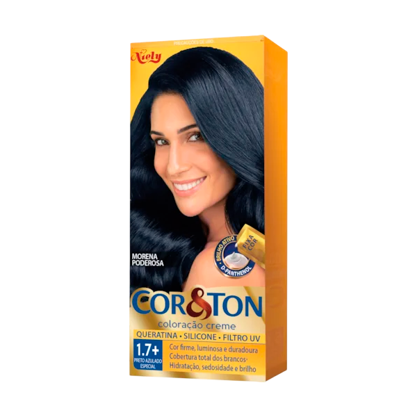TINTA CORTON 1.7+ PRETO AZULADO ESPECIAL