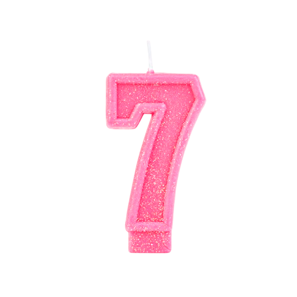 VELA STYLLO BIG GLITTER ROSA N:7