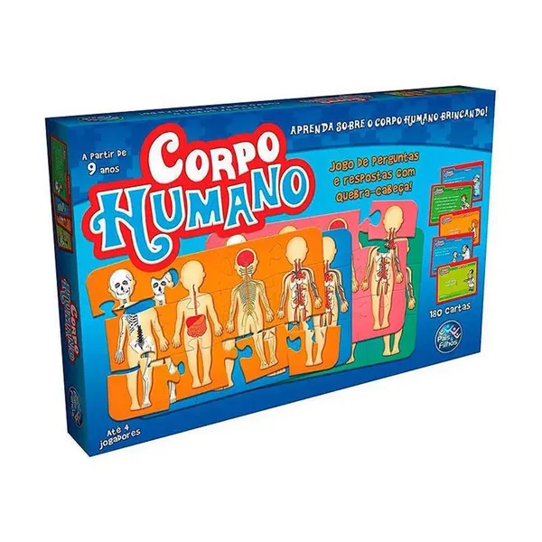 BRINQ JOGO CORPO HUMANO C/QUEBRA CABECA