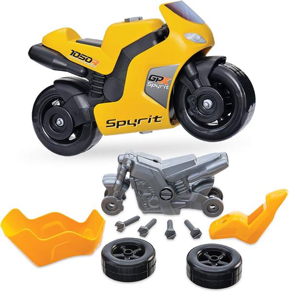 BRINQ MOTO SPYRIT C/FERRAMENTAS