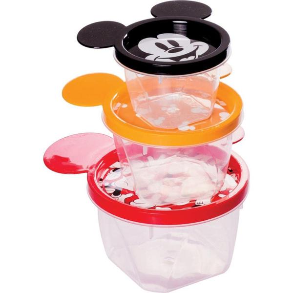 CONJ C/3 POTES MICKEY BABY