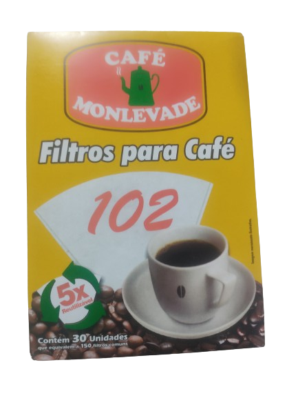 FILTRO DE PAPEL MONLEVADE 102 C/20UN
