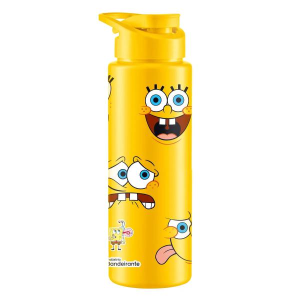 GARRAFA SQUEEZE BOB CARAS 750ML