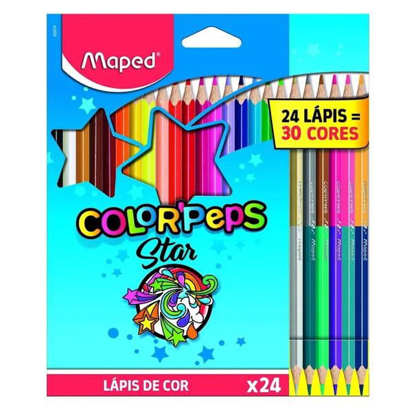 LAPIS DE COR MAPED 30CORES