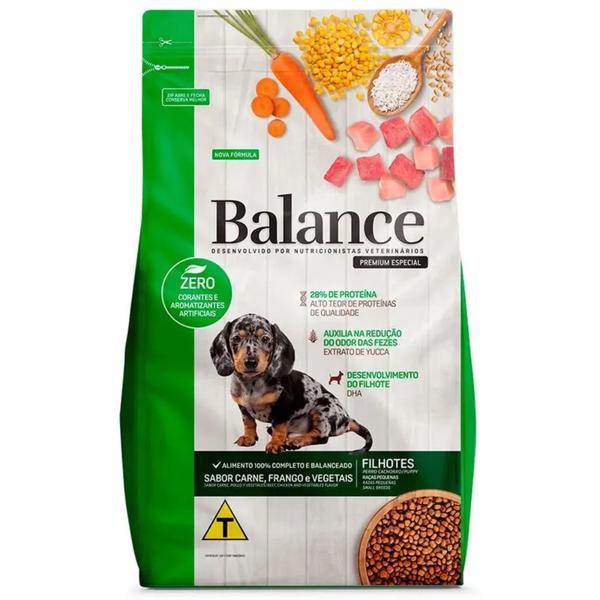 RACAO BALANCE CAO PREMIUN FIL PEQ CAR/FRG/VG 2,7KG