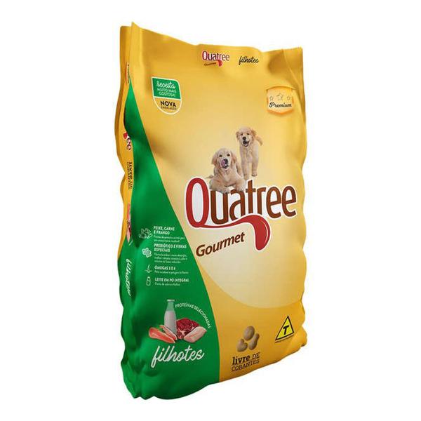 RACAO GOURMET FILHOTE 1KG QUATREE