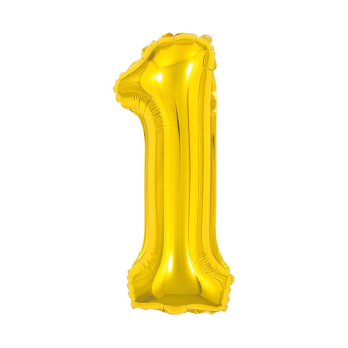 BALAO METALIZADO JUNCO DOURADO N1 40C