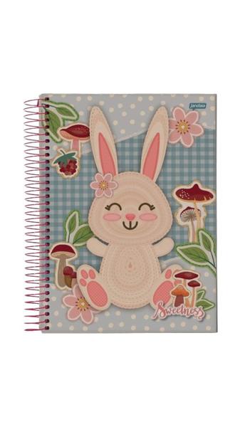 CADERNO JANDAIA 80F SWEETNESS SEM PAUTA