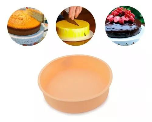 FORMA DE SILICONE REDONDA 22CM FRATELLI
