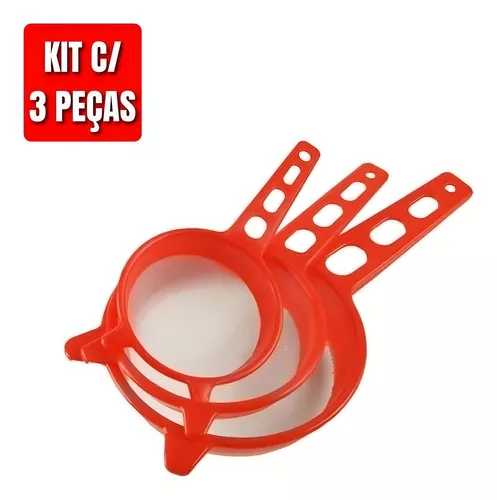 KIT PENEIRA PLASTICA PMG