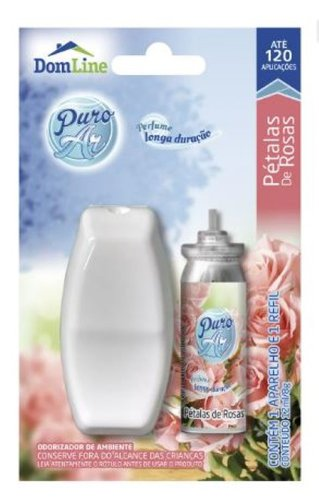 ODORIZANTE PURO AR REFIL + AP PETALA ROS
