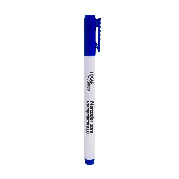 PINCEL JOCAR OFFICE MARCADOR CD AZUL UN