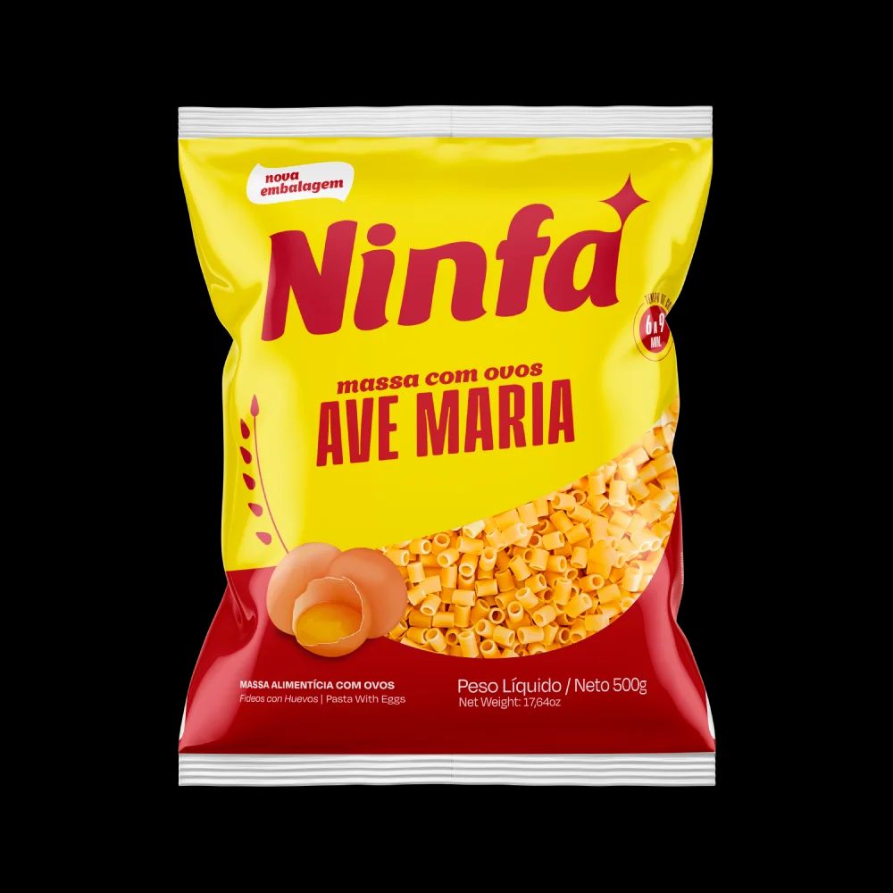 Macarrão Ninfa Ave Maria Ovos