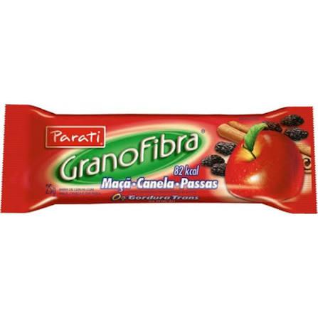 Barra de Cereal Granofibra Parati Maçã Canela e Passas