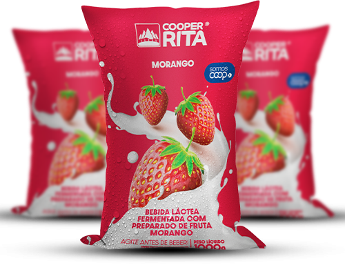 Bebida Láctea Cooper Rita Morango