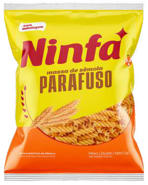 Macarrão Ninfa Parafuso Sêmola
