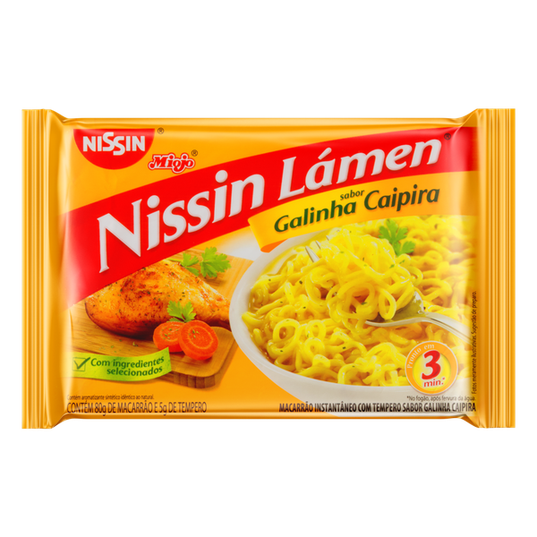 Macarrão Instantâneo Nissin Lamen Gainha Caipira
