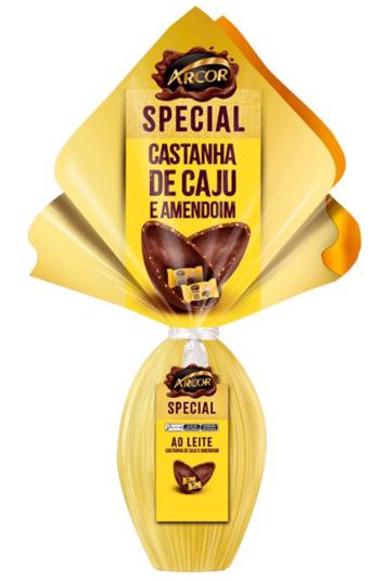 Ovo de Páscoa Arcor Special Leite Cajú