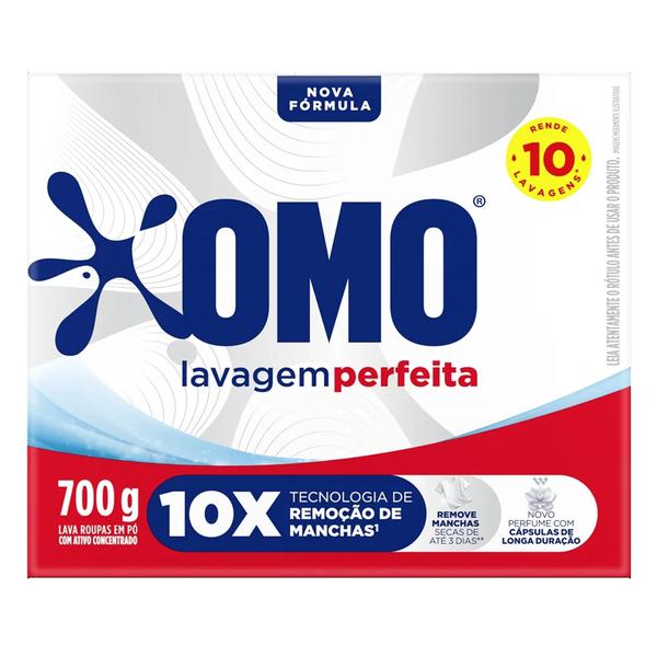 Sabao Em Po Omo Lavagem Perfeita 700g