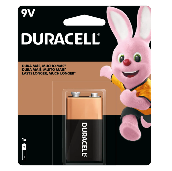 BATERIA 9V DURACELL UN.