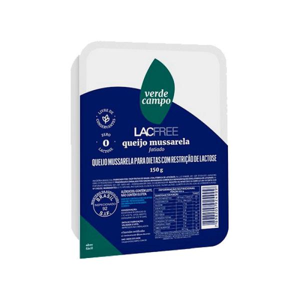 MUSSARELA VERDE CAMPO LAC FREE FATIAR