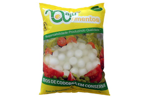 OVOS DE CODORNA EM CONSERVA NAJU ALIMENTOS 600G