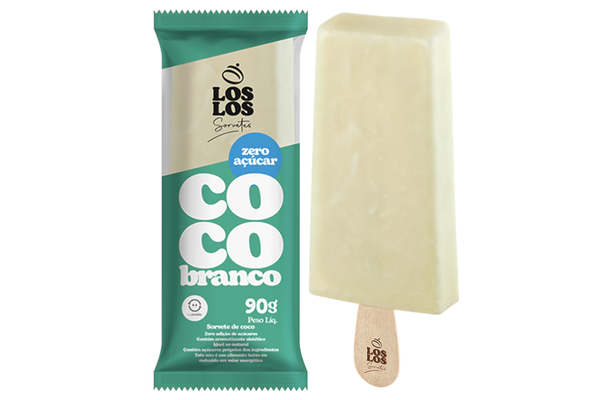 PALITO LOS COCO BRANCO ZERO 90G