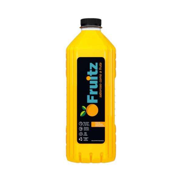 SUCO DE LARANJA  ADOÇADO PET FRUITZ 900ML