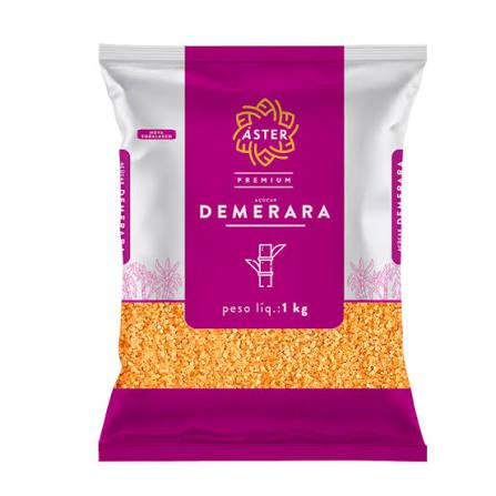 ACUCAR DEMERARA ASTER 1KG