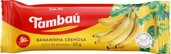 BANANINHA BARRA TAMBAU 23G CREMOSA