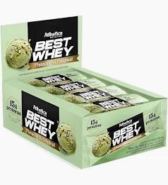 BARRA PROTEINA BEST WHEY 49G PISTACHE E ORIG