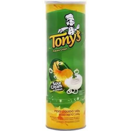 BATATA CHIPS TONYS 100G CEBOLA