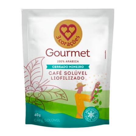 CAFE SOLUVEL GOURMT TRES CORACOES 40G LIOF CERRADO MINEIRO