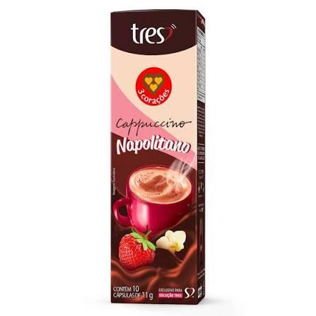 CAPSULA CAFE TRES CORACOES 110G 10UN NAPOLITANO