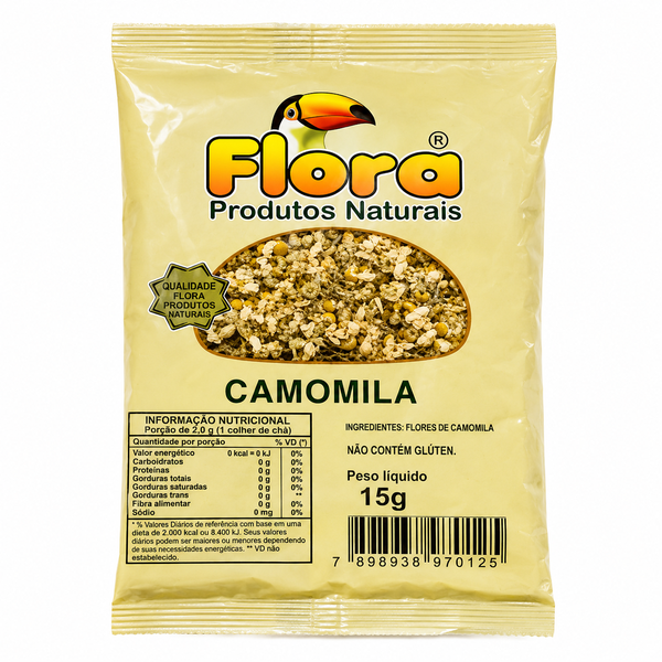 CHA FLORA CAMOMILA 15G