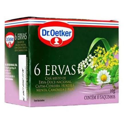 CHA OETKER 6 ERVAS 10G