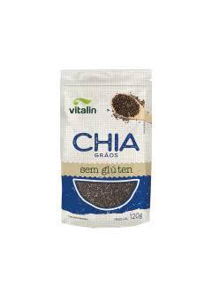 CHIA EM GRAOS VITALIN 120G