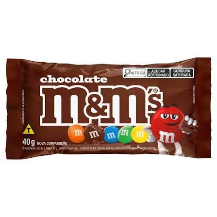 CHOC MMS 40G AO LEITE