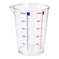 COPO GRADUADO INJET 0,1L R9218 CRISTAL