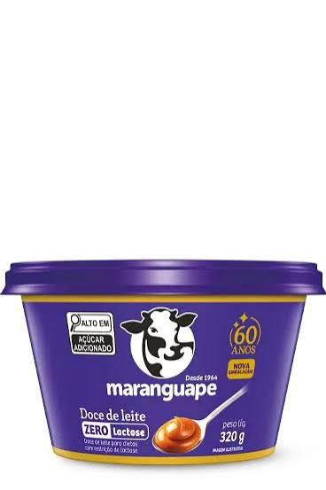 DOCE LEITE MARANGUAPE ZERO LAC 320G