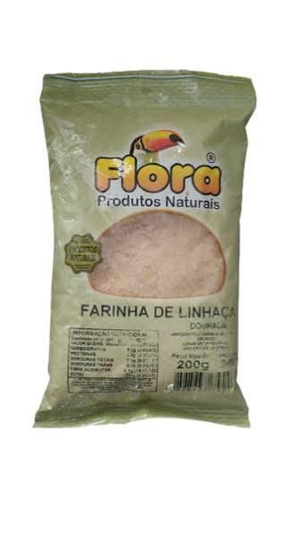 FARINHA LINHACA DOURADA FLORA 100G