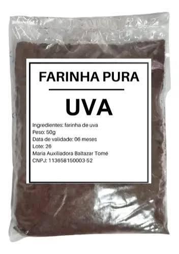 FARINHA UVA FLORA 50G