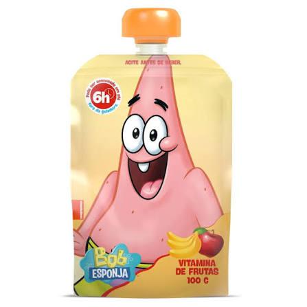 IOG BATAVO POUCH BOB ESPONJA 100G VITAMINA