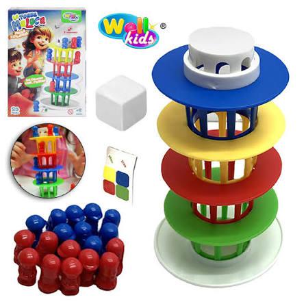 JOGO LA TORRE MALUCA MEGA COLORS 26PC
