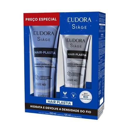 KIT HAIR PLASTIA SH250+ CO125ML EUDORA